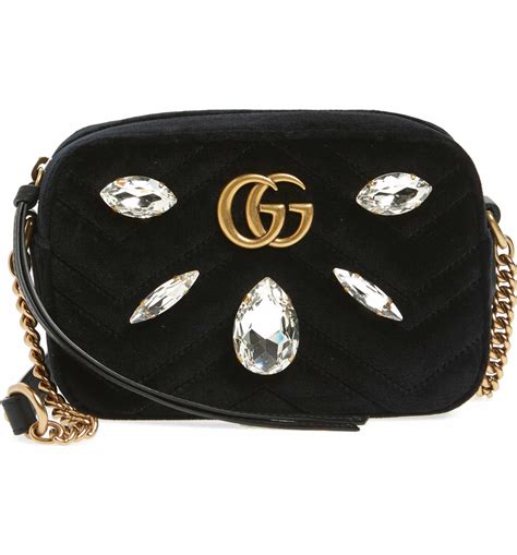 gucci marmont crystal bag|what makes Gucci Marmont bag.